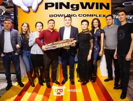 Открытие боулинг центра PingWin Bowling.