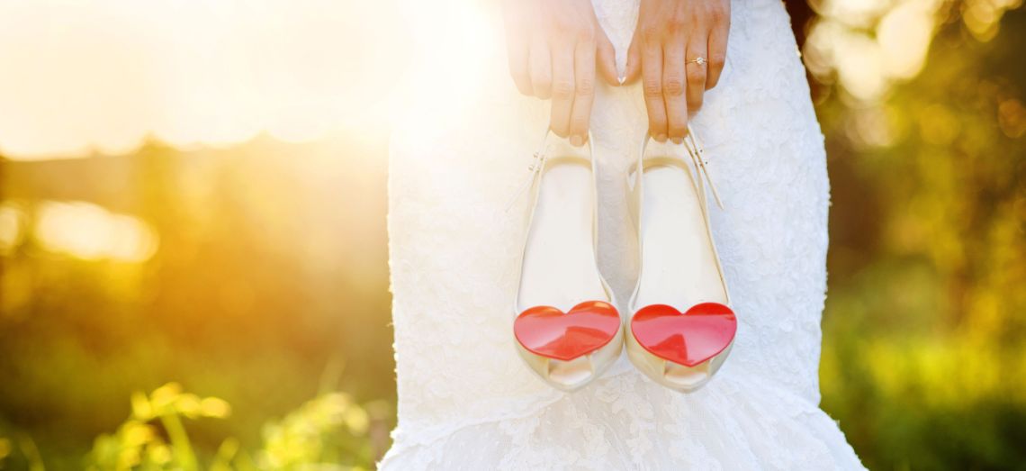 выбор свадебной обуви